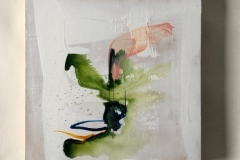 water and slowness: Triptych on panel